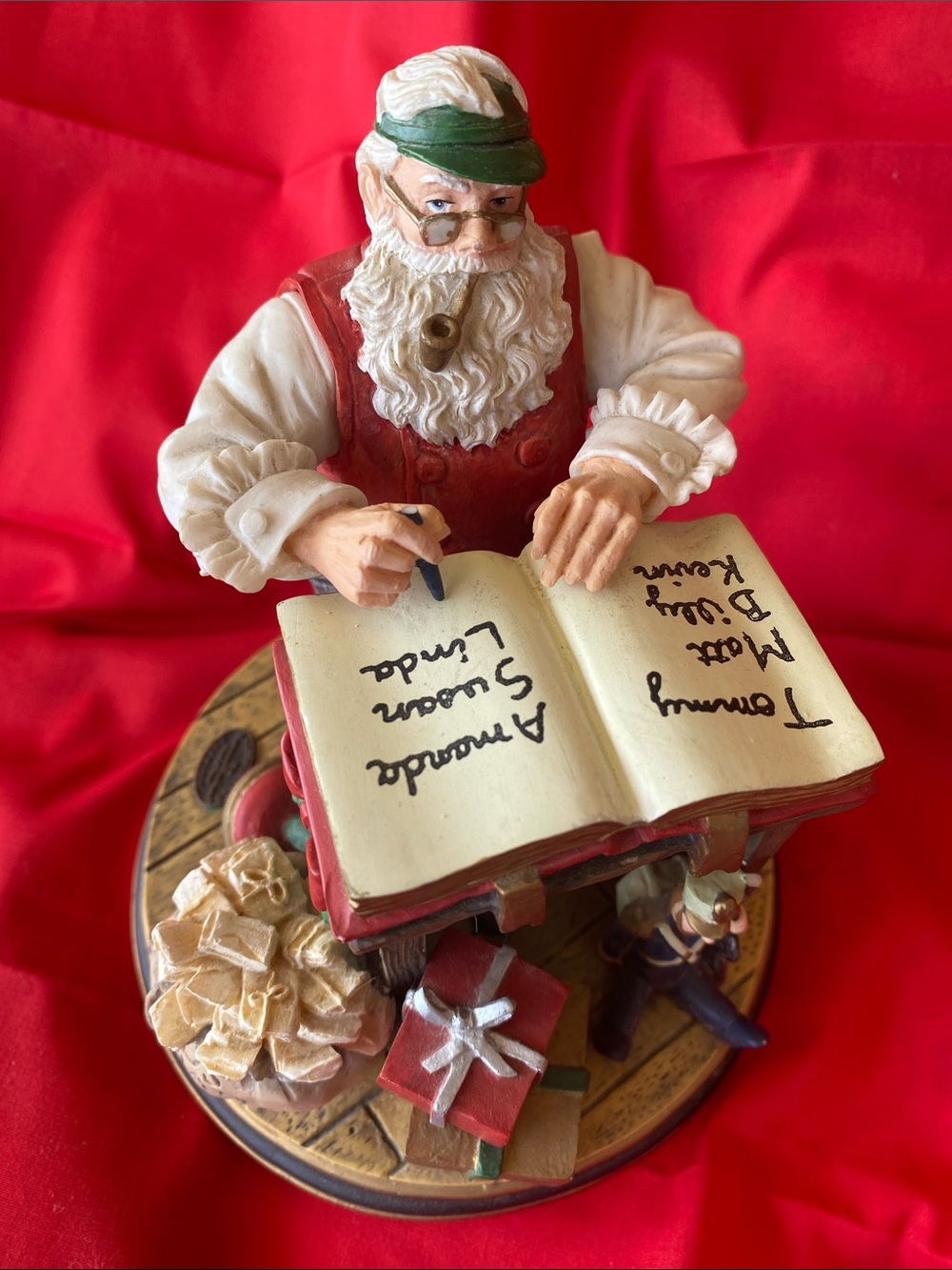 Norman Rockwell “Checking it Twice” Figurine